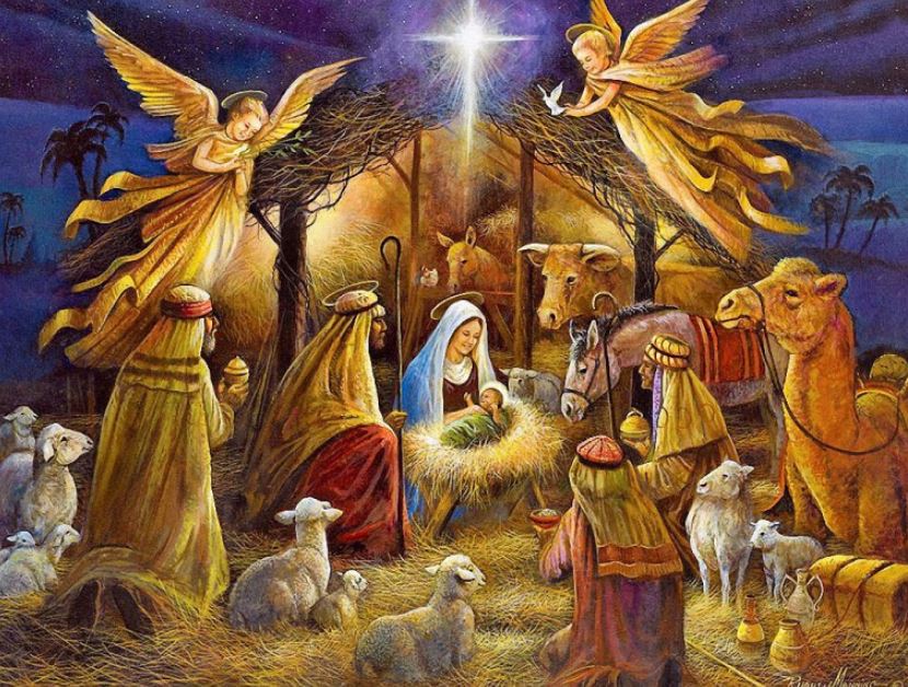 La Navidad el nacimiento de Cristo en Belén, además coincide con el invierno