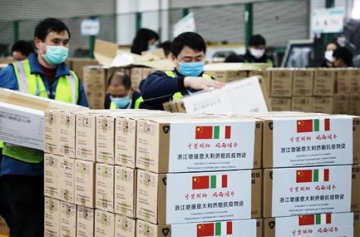 Italia y España son los países que también han recibido ayuda de China 