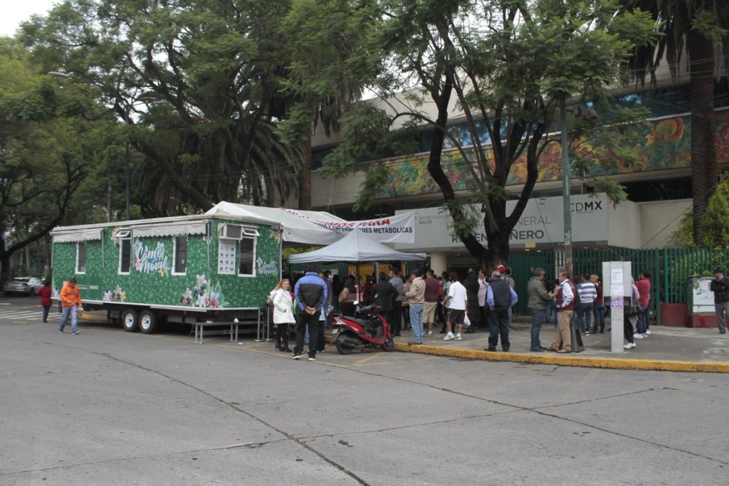 Los ComeMóvil se localizan a fuer de Hospitales