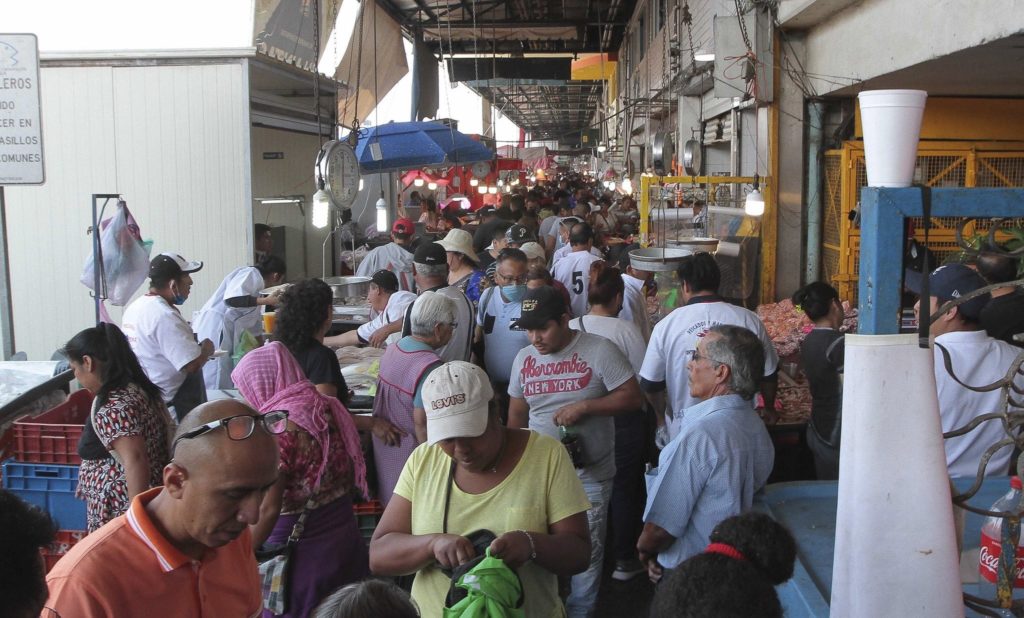 Mercado Nueva Viga en Iztapalapa