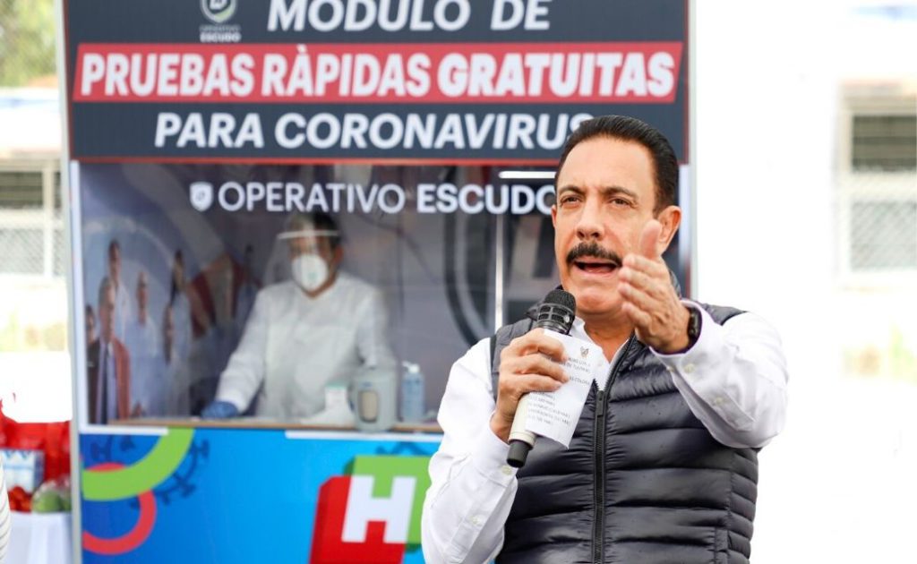 hidalgo omar fayad pruebas coronavirus