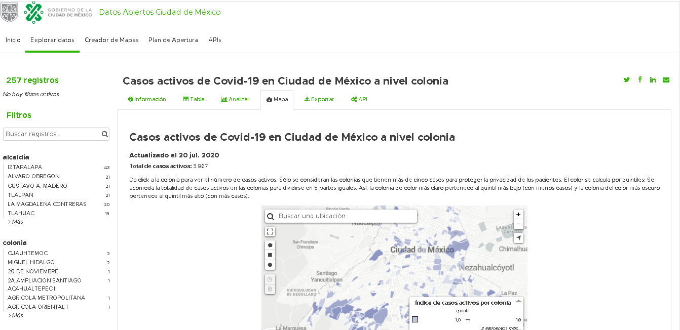 En Azcapotzalco mapearán afectaciones del Covid 19 en CDMX 1