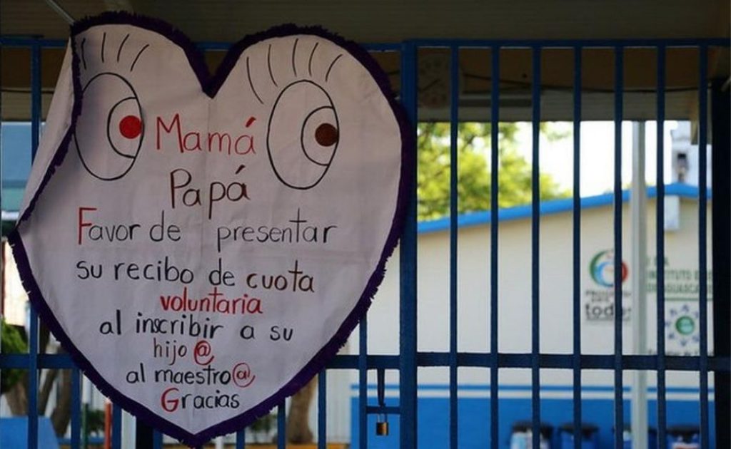 cuotas escolares 2020 denunciar