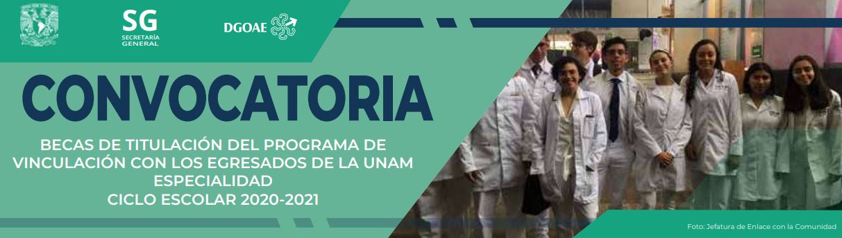 Becas UNAM 2020 titulación por proyecto de investigacion 1