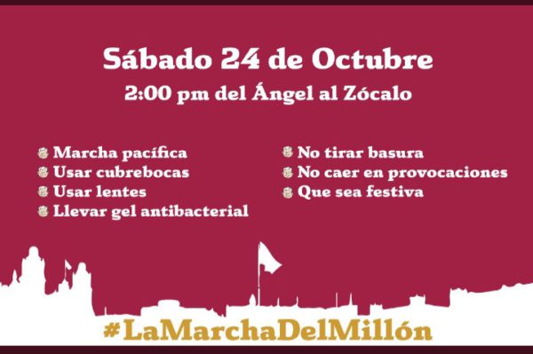 Ha aumentado la convocatoria a la Marcha del Millón 