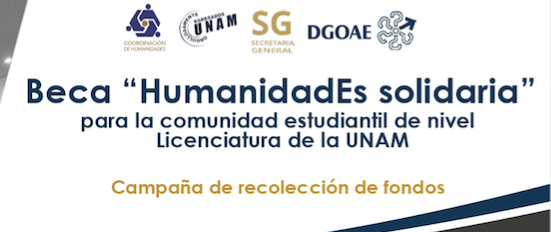 beca Humanidades UNAM por Covid 19