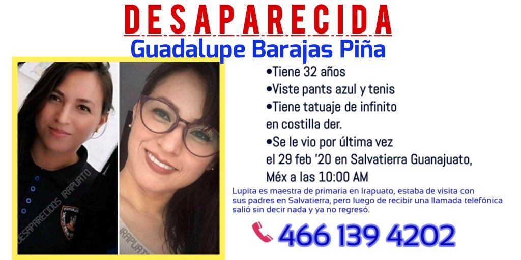 Guadalupe Barajas maestra Lupita fosa clandestina