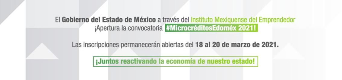 Abren convocatoria de Microcréditos Edomex de 4 mil pesos 4