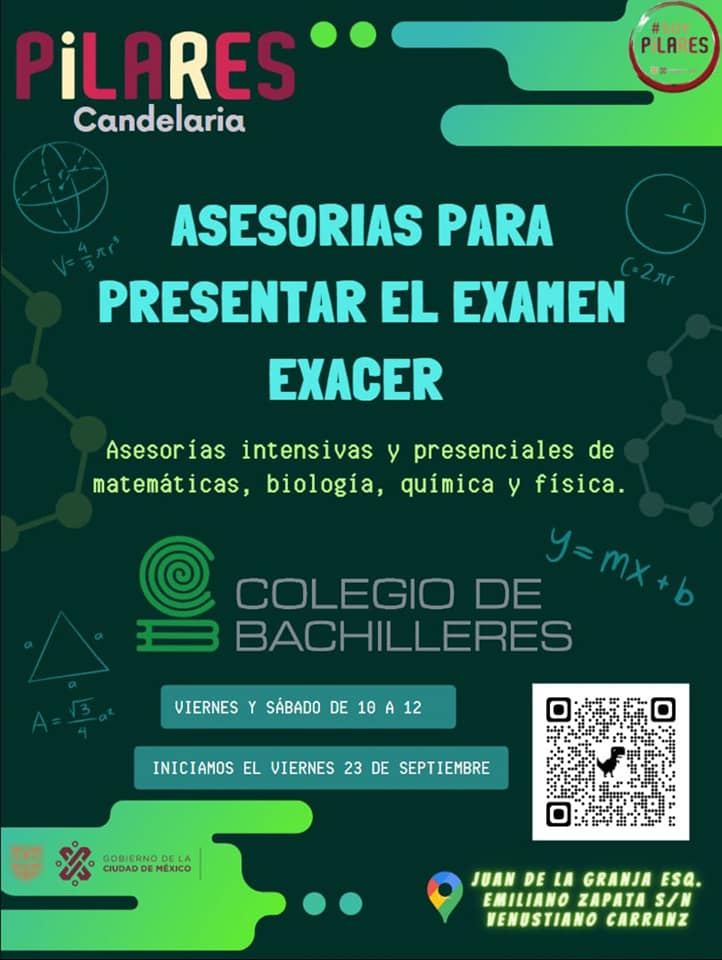 Para inscribirte al curso, solo debes escanear el código QR y llenar el formulario de registro | Foto: FB PILARES