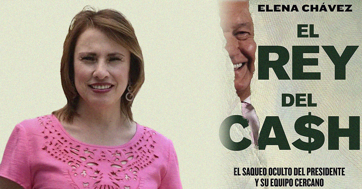 La autora del libro El Rey del Cash estuvo casada con César Yáñez, quien fue jefe de prensa de AMLO por casi 20 años. Foto: Datanoticias.