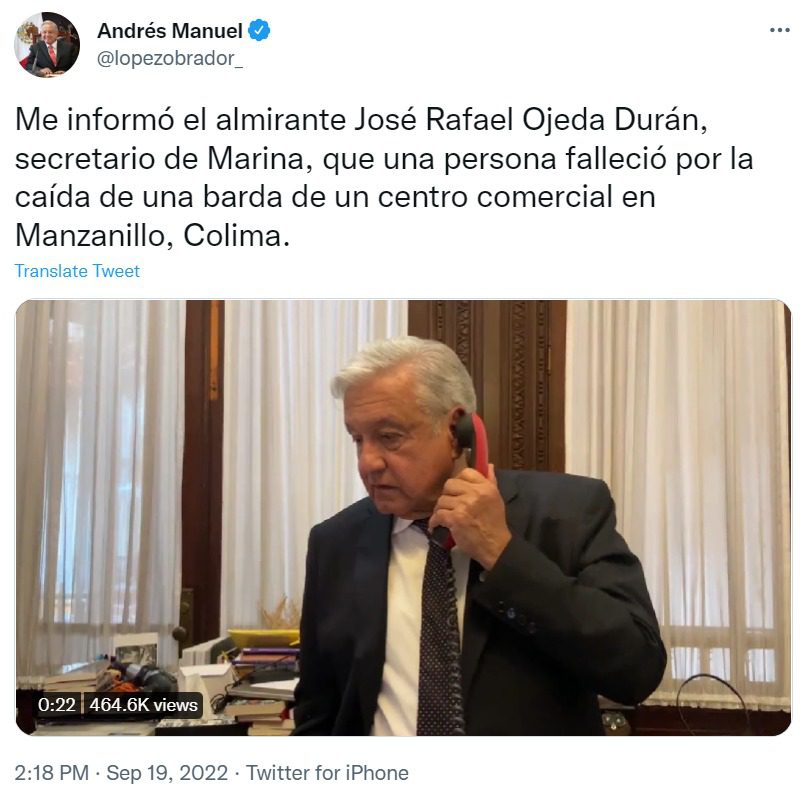  sismo 19 de septiembre - amlo - cdmx -colima -michoacan 