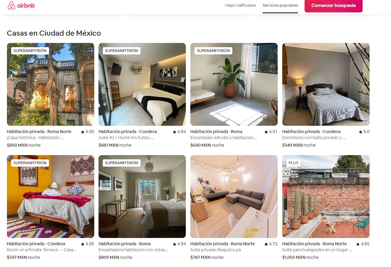 Airbnb en CDMX sólo deja ganancia a los más ricos 5