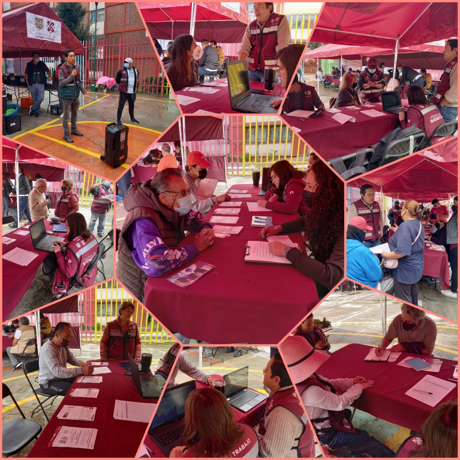 Las ferias del bienestar ofrecen distintos productos y servicios para los habitantes de distintas colonias de la CDMX | Foto: Trabajo CDMX
