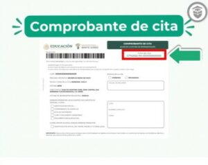 comprobante de cita beca Benito Juárez 2022