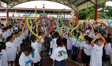 Los niños deberán cumplir con actividades físicas en la alcaldía Tlalpan | Foto: Gobierno de México