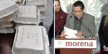 Diputado de Morena ofende a reportera y la prensa abandona conferencia; luego les mandan tortas para pedir disculpasportada