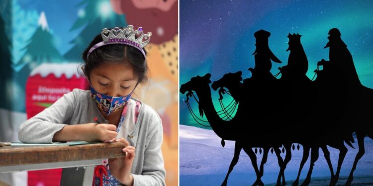 Te decimos cuándo llegan los Reyes Magos con los regalos para los niños | Foto: www.gob.mx / Freepik.