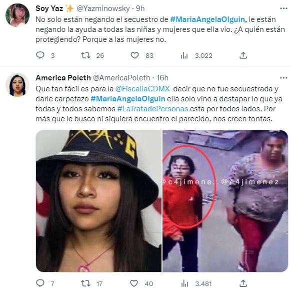 Caso María Angela No es ella, Qué quieren ocultar, así reaccionaron las redes tras informe de la Fiscalía portada 4