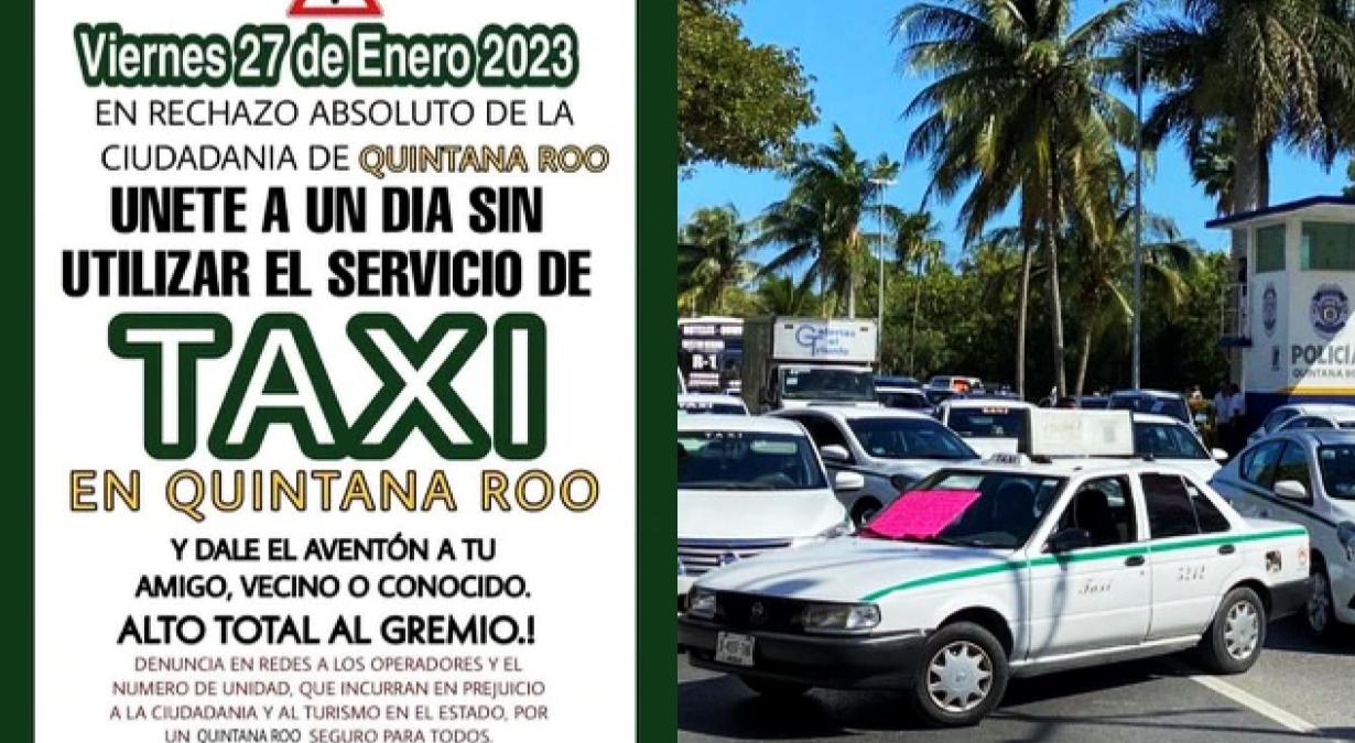 Un-dia-sin-taxis-Uber-Cancún