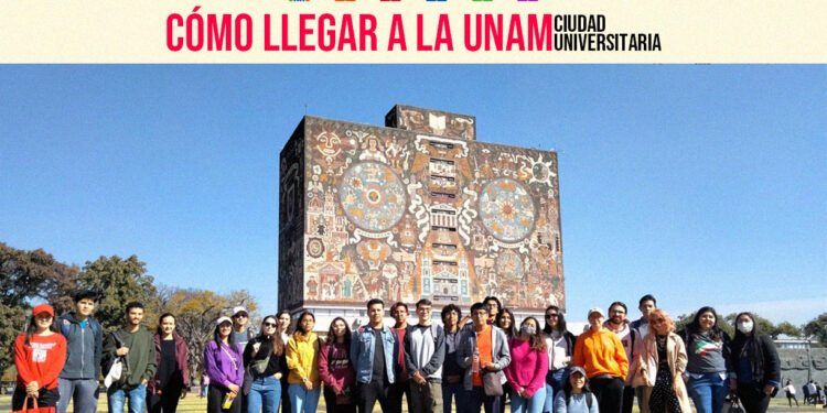 Cómo llegar a la UNAM en Metro y camión 2023