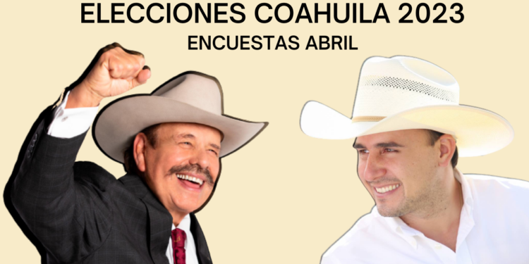 Jiménez y Guadiana lideran encuestas de Coahuila.