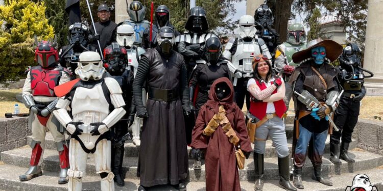 La Legión 501 de Star Wars es una comunidad internacional de fans que homenajean a la franquicia más importante de la ciencia ficción. FOTO: Twitter @MexicanGarrison