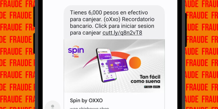 Fraude SPIN by OXXO. Ofrecen puntos por mensaje SMS portada