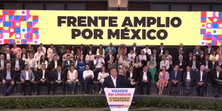 Frente Amplio por México. Oposición también hará encuesta para elegir a candidato presidencial morena