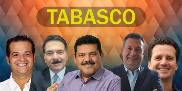 Posibles candidatos para gobernar Tabasco