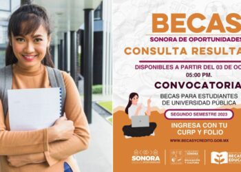 Becas y crédito resultados de becas Sonora 2023 universidad