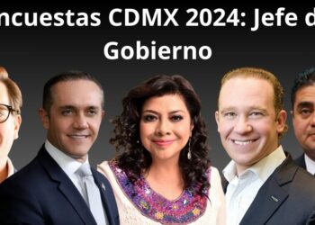 encuestas CDMX 2024 Jefe de gobierno